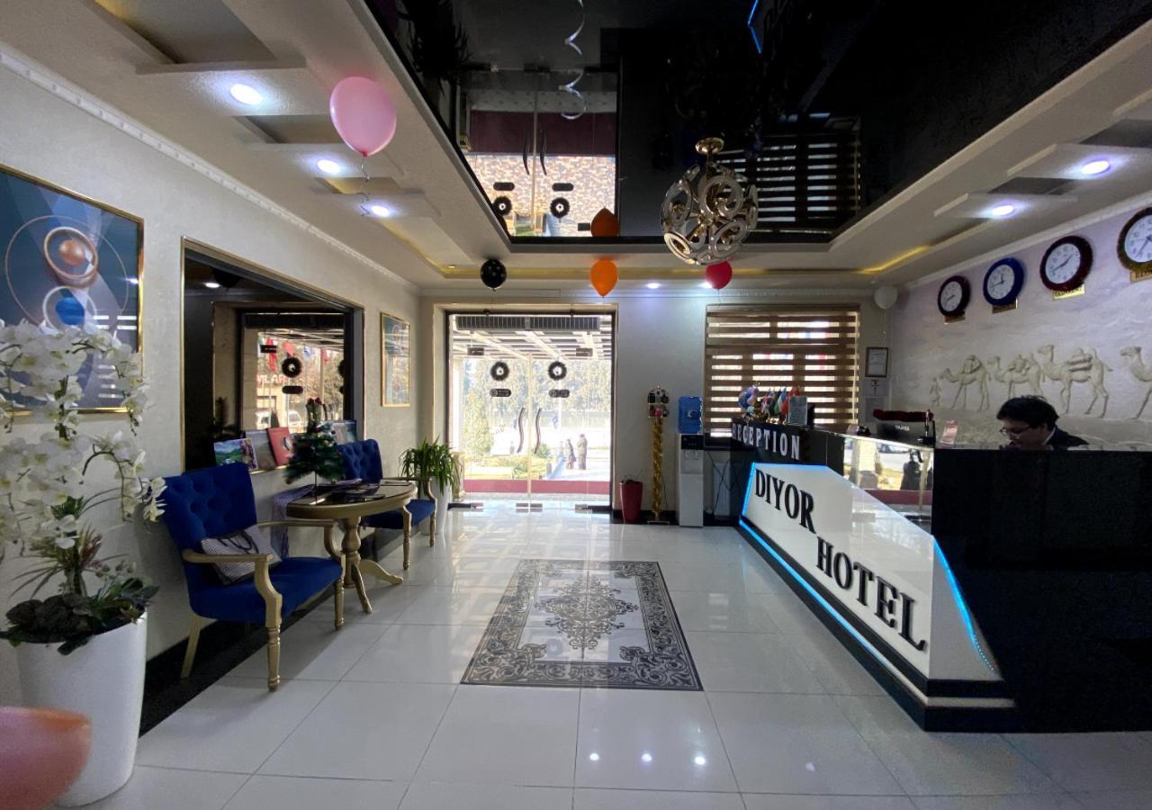 Diyor Hotel Marghilon Esterno foto