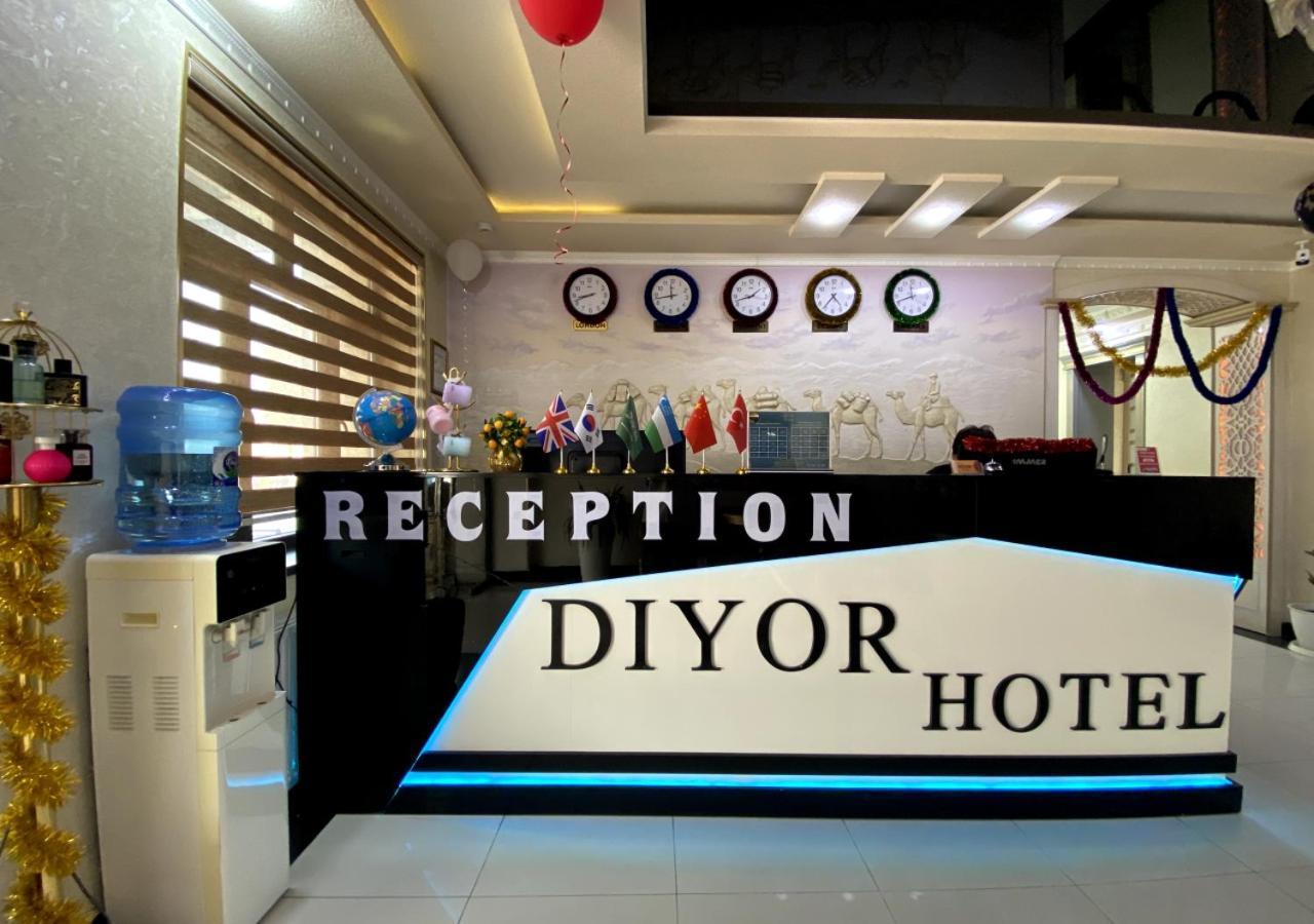 Diyor Hotel Marghilon Esterno foto